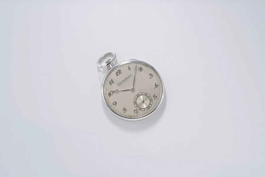 Pocket Watch with Breguet Numerals in Platinum