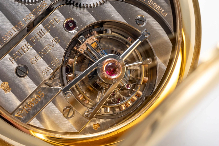 Obersvatory Chronometer Tourbillon Pocket Watch Ref. 966J in 18k Yellow Gold