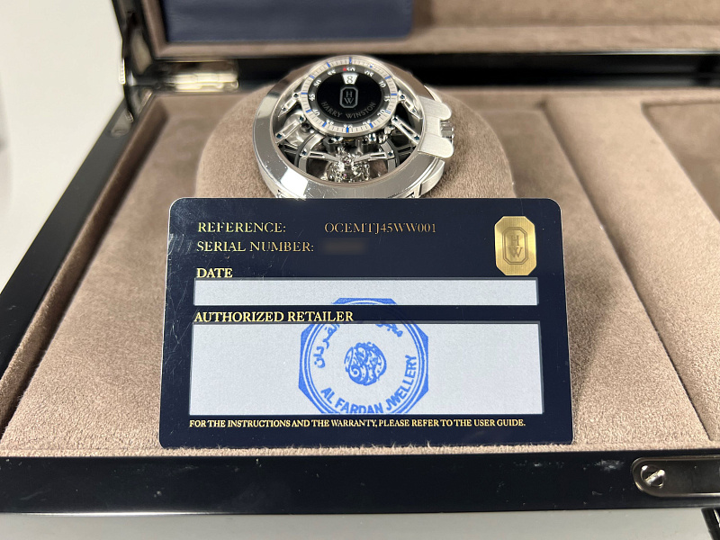 Ocean Tourbillon Jumping Hour White Gold