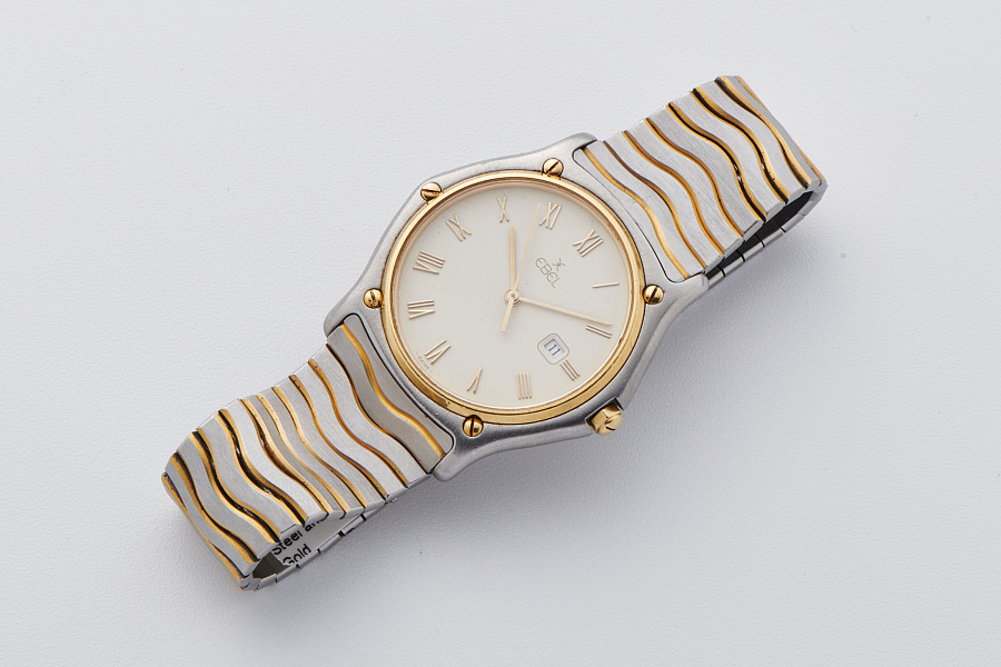 Classic Wave Ref.183903 in Stainless Steel and 18k Yellow Gold