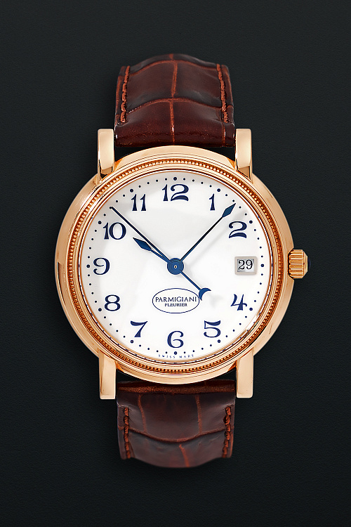 Toric Automatic White Enamel Dial Rose Gold