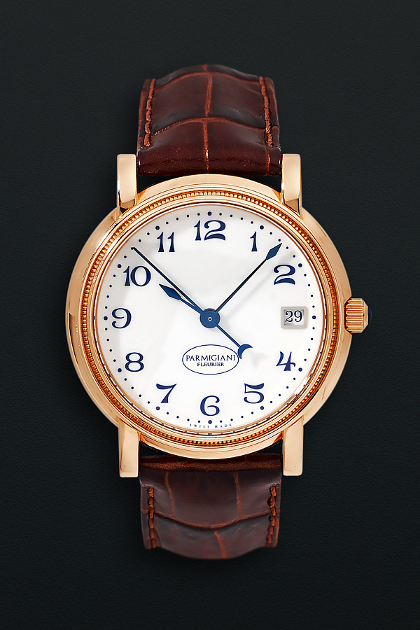 Toric Automatic White Enamel Dial Rose Gold
