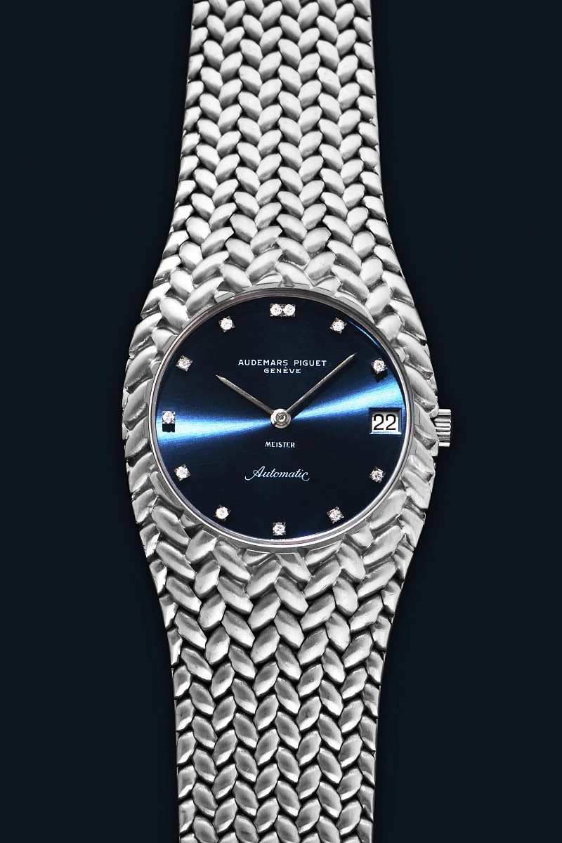 Cobra Ref. 5403BC "Meister" Double Signed in 18k White Gold