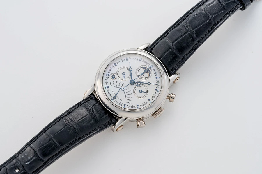 Perpetual Calendar Ref. 7000 QP E in 18k White Gold