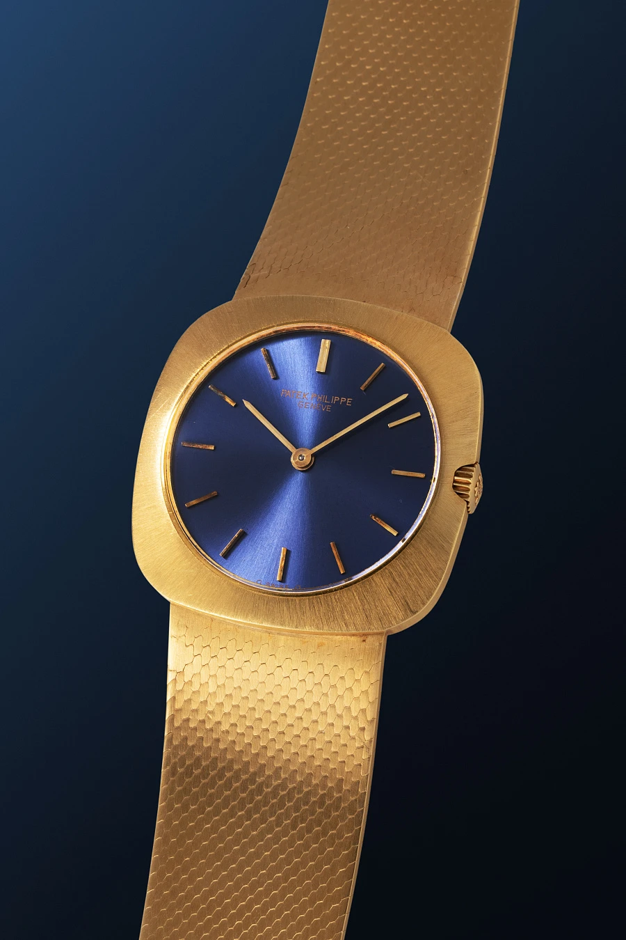 Cushion Case Watch Ref. 3543/2 in 18k Yellow Gold