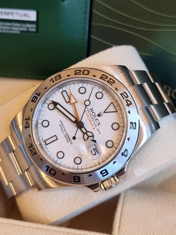 Explorer II 216570 White Dial