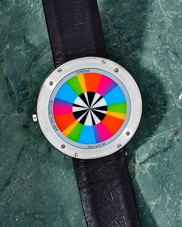 Art Collection Max Bill 87 White Gold Quartz