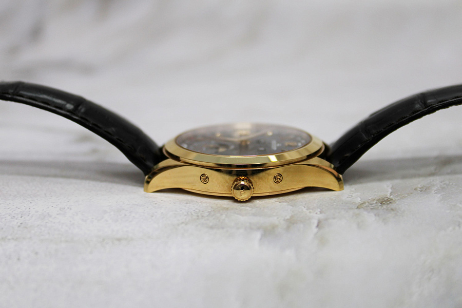 Master Control Calendar Rose Gold Meteorite Dial