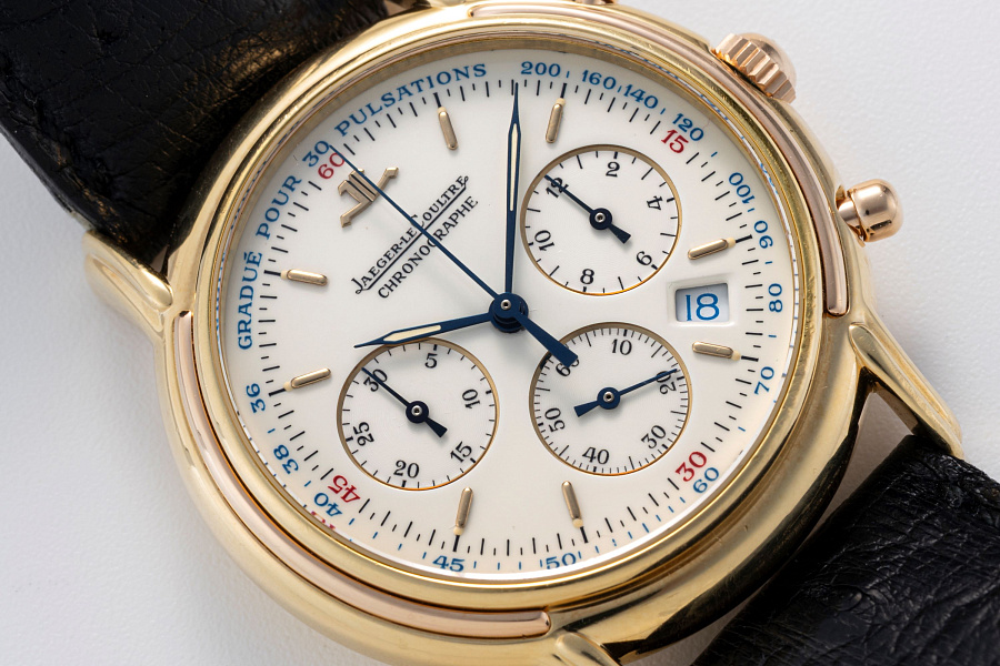 Odysseus Quartz Chronograph Ref. 165.7.3 in 18k Yellow Gold