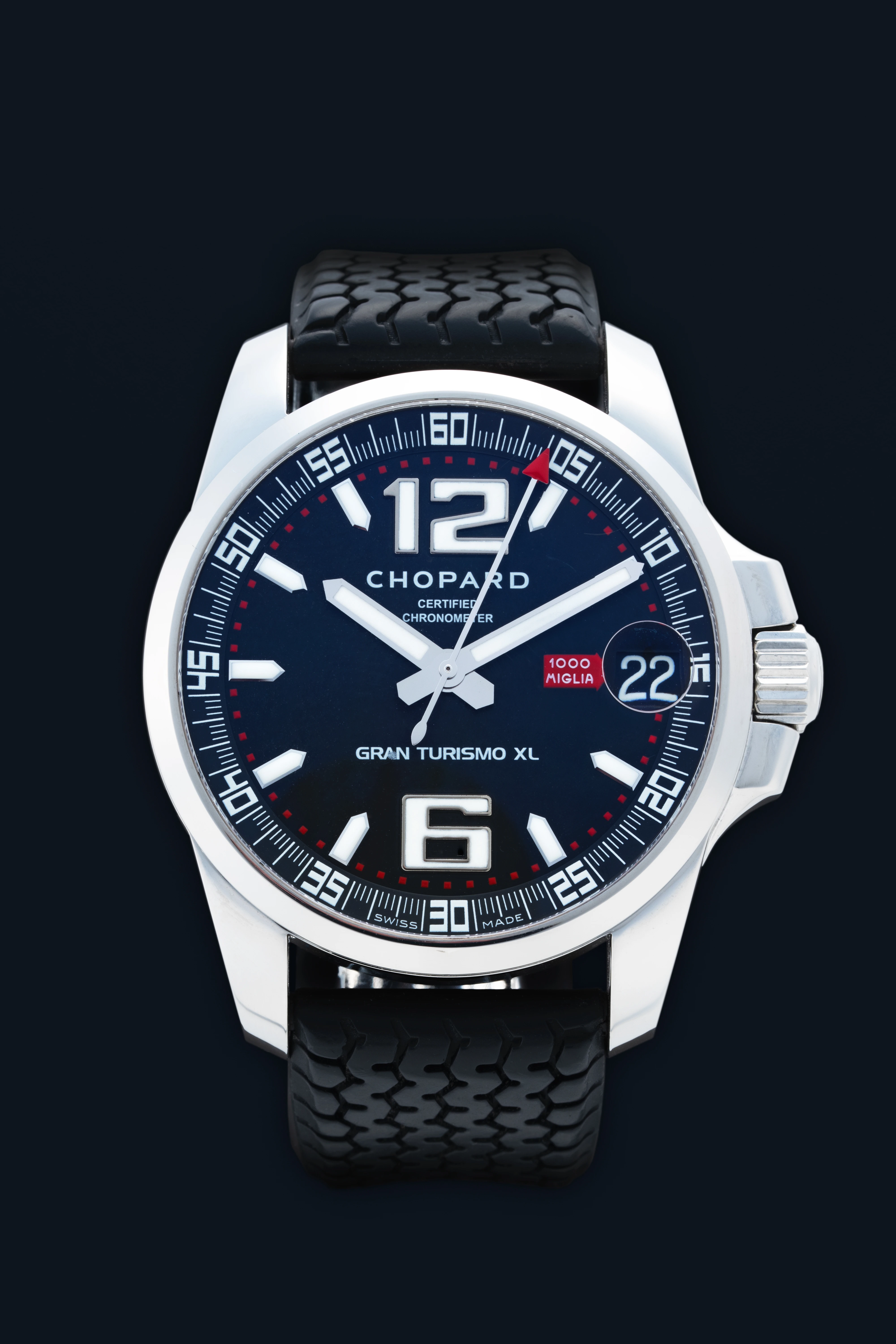 Mille Miglia Gran Turismo XL Ref. 8997 in Stainless Steel