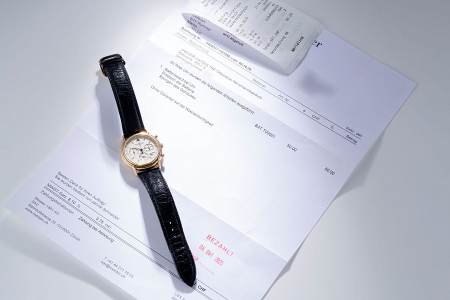 Odysseus Quartz Chronograph Ref. 165.7.3 in 18k Yellow Gold