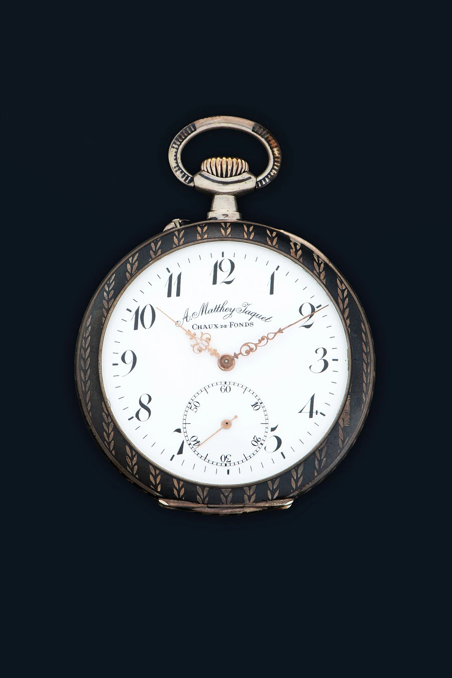 Tula Silver Pocket Watch