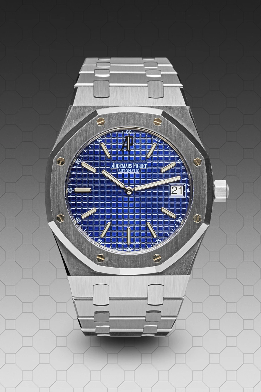 Royal Oak Ultra-Thin Electric Blue