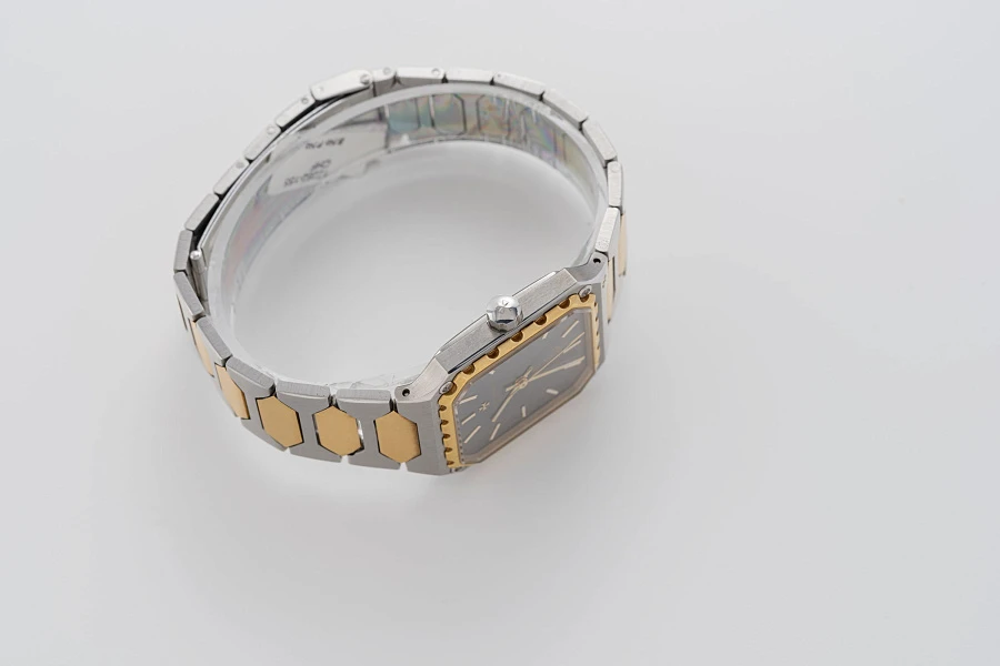 222 Square 'Saudi Dial' Ref. 46004 in Stainless Steel and 18k Yellow Gold