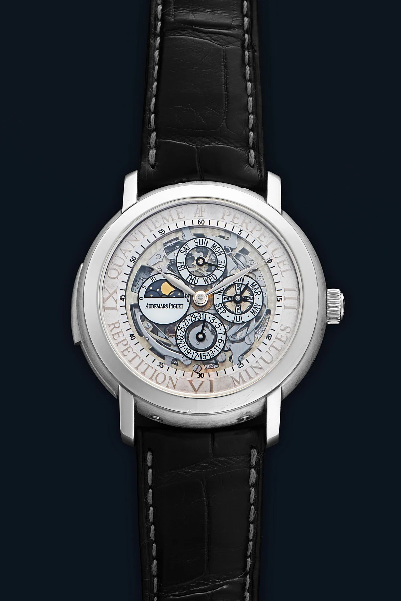 Jules Audemars Minute Repeater Perpetual Calendar in Platinum