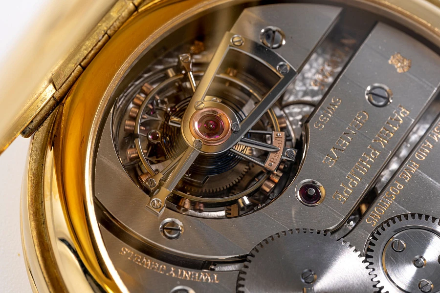 Obersvatory Chronometer Tourbillon Pocket Watch Ref. 966J in 18k Yellow Gold