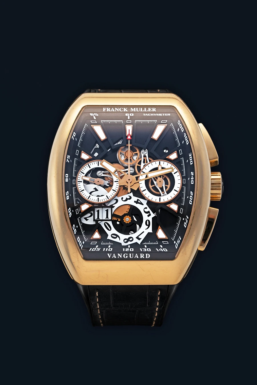 Vanguard Chronograph in 18k Rose Gold