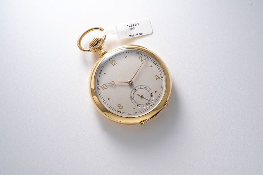 Pocket Watch in 18k Yellow Gold