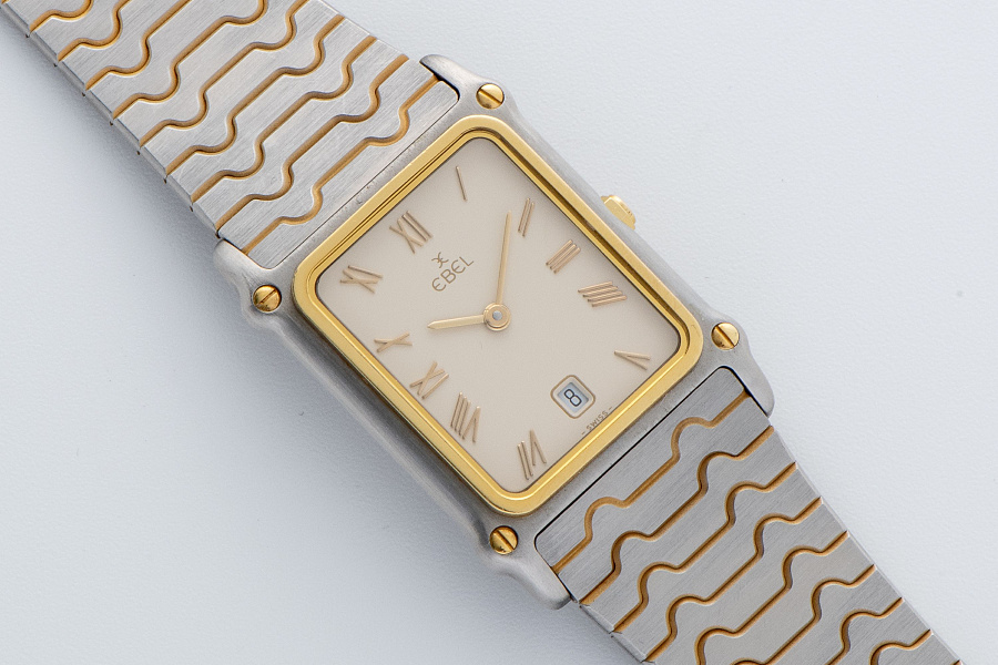 Tank Ref. 184924 in Stainless Steel and 18k Yellow Gold