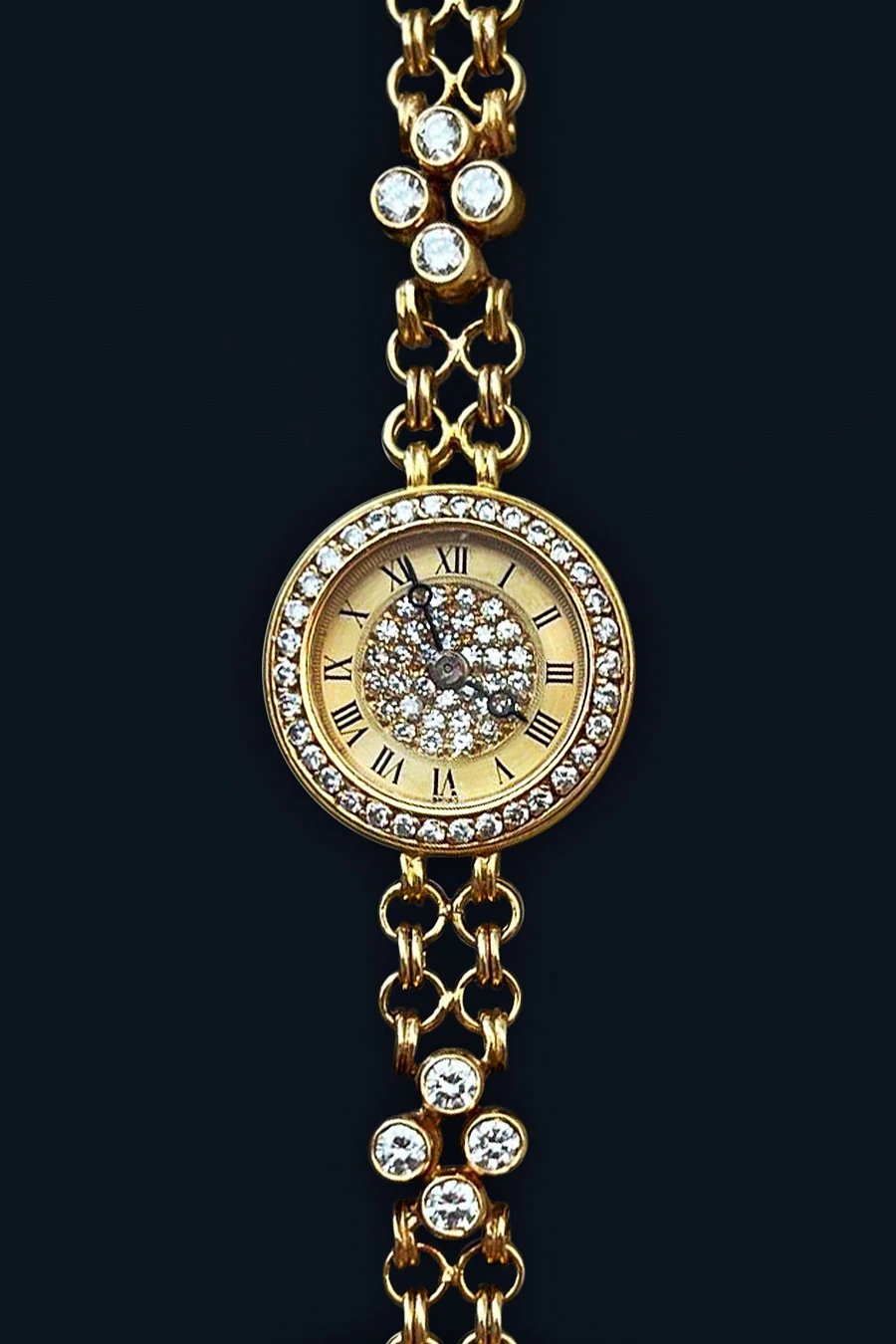 Ladies Ref. 3677 Vintage Cocktail Watch in 18k Yellow Gold