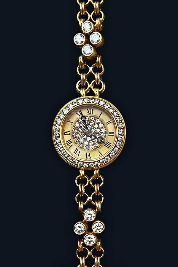 Ladies Ref. 3677 Vintage Cocktail Watch in 18k Yellow Gold