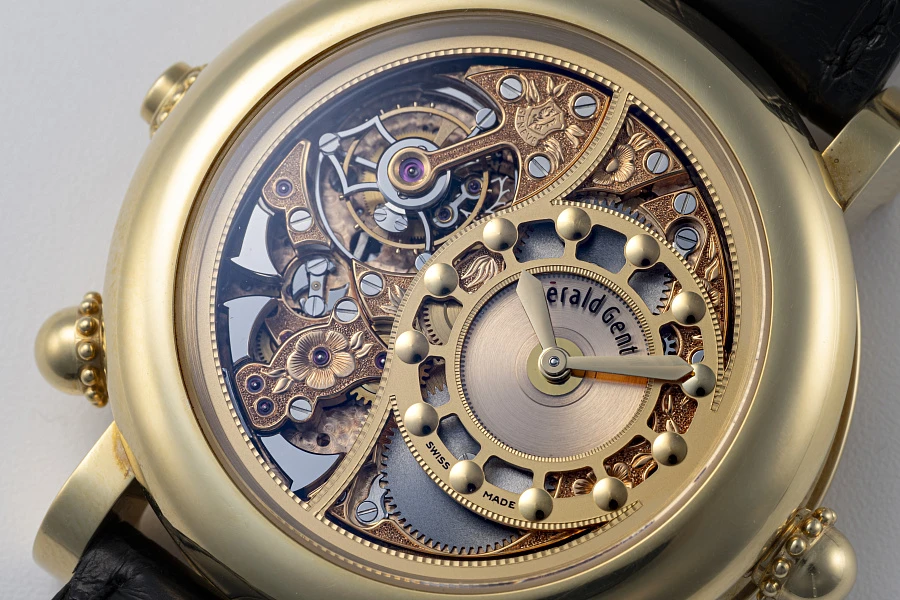 Piece Unique Tourbillon with Grande and Petite Sonnerie Ref. GS1.X.20 in 18k Yellow Gold