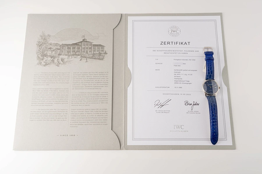 Portugieser Ref. IW3532 in Platinum