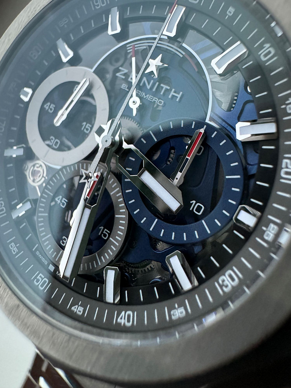 Defy Extreme Titanium 1/100th of a second chronograph