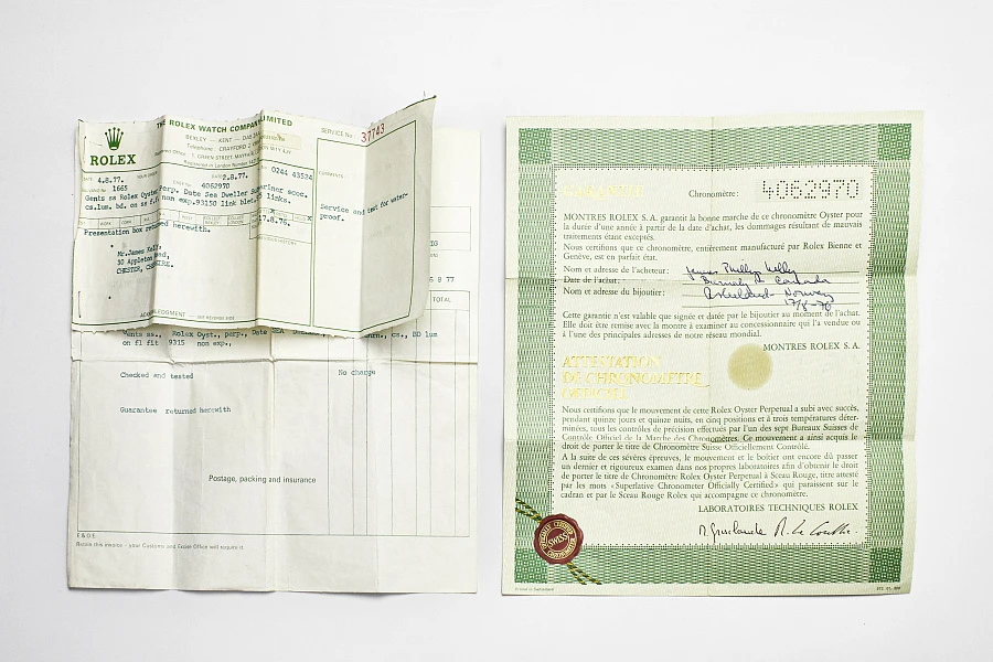 Rolex Sea-Dweller 1665 "Double Red" Ghost Bezel