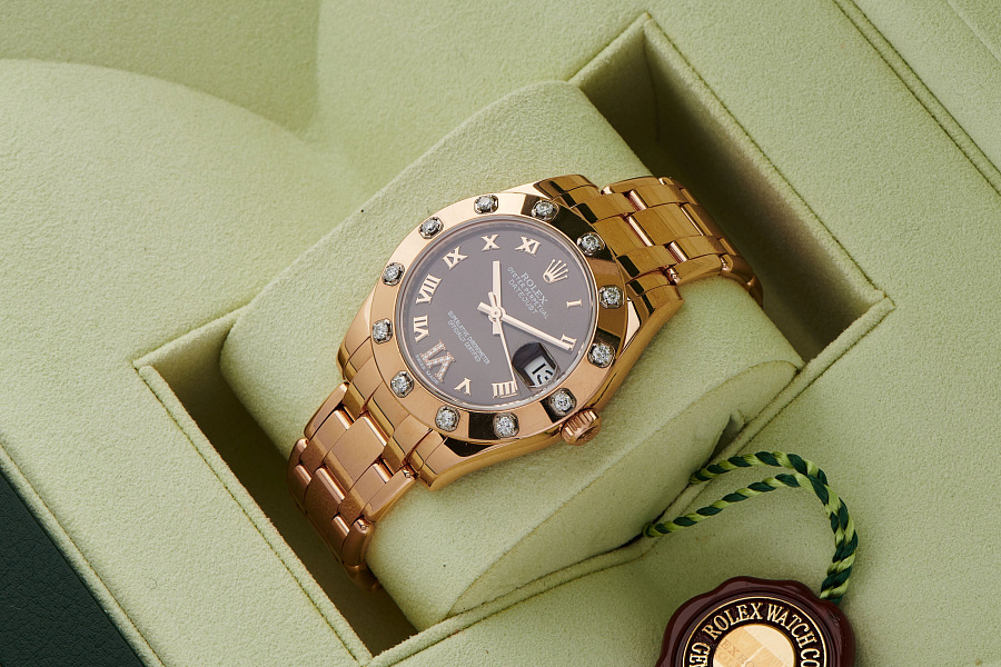 Datejust Ref. 81315 in 18k Rose Gold