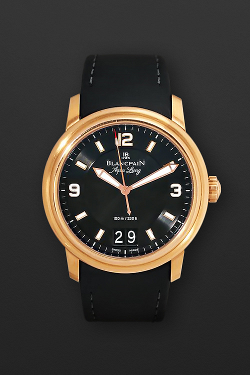 Léman Aqua Lung Big Date Rose Gold