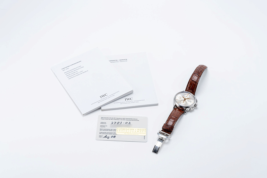 Portofino Chronograph Ref. IW378302 in Stainless Steel