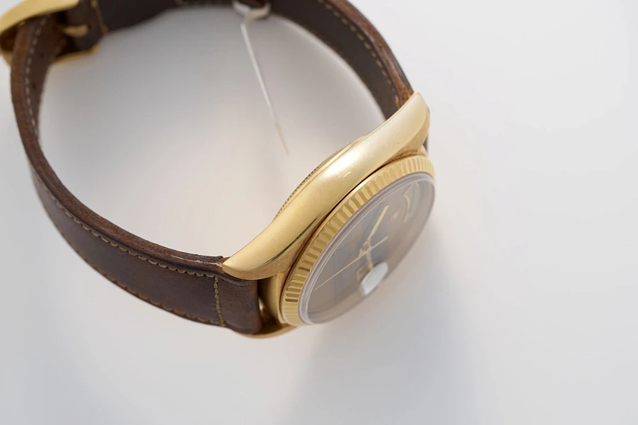 Day-Date Ref. 18038 with Tiger Eye Dial in 18k Yellow Gold