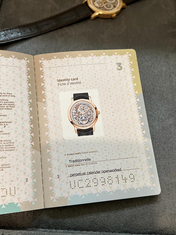 Traditionnelle Perpetual Calendar Openworked