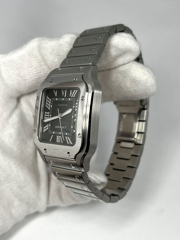 Santos de Cartier Steel Medium Model