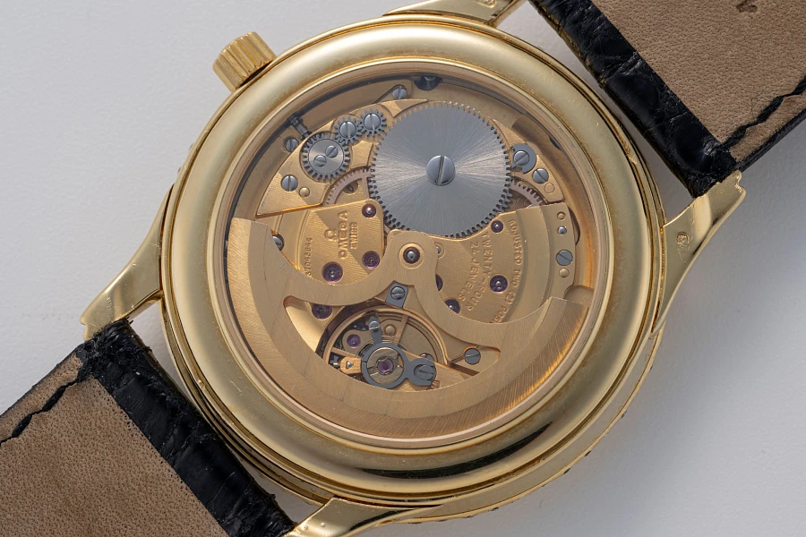 Triple Calendar Ref. 156003 in 18k Yellow Gold with Diamond Bezel