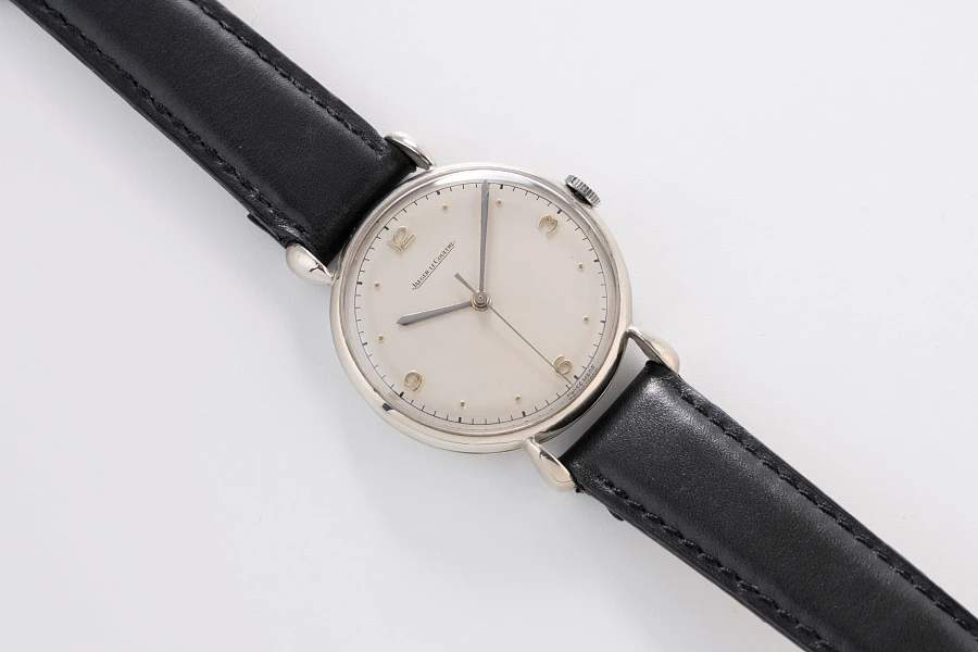 Jumbo Dress Watch with Teardrop Lugs in Stainless Steel