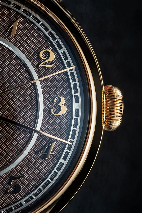 OPH 786 Vélos Rose Gold Tobacco Guilloche Limited Edition