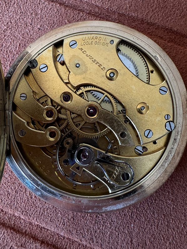 14k Gold Pocket Watch for Türler Zürich
