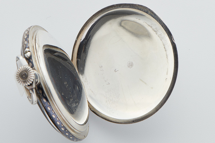 Taschenuhr Tula Silber