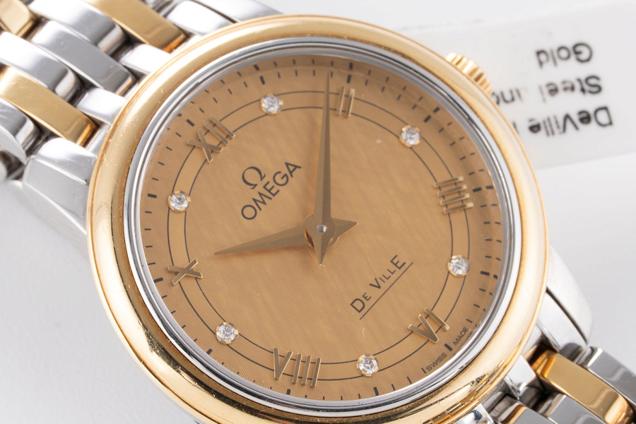 DeVille in Stainless Steel and 18k Yellow Gold