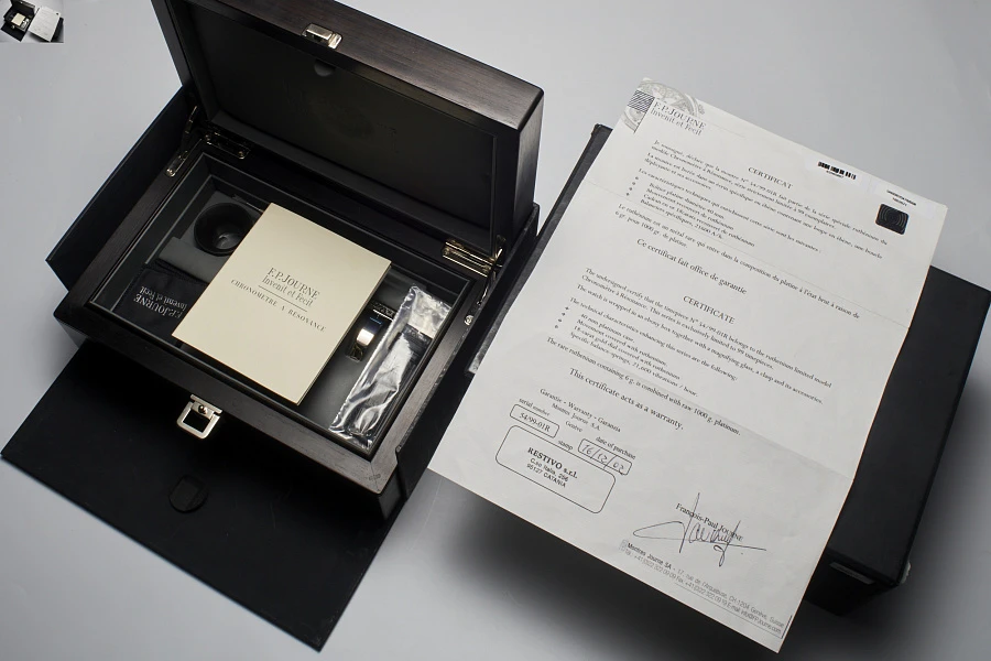 F.P Journe Chronometre a Resonance Ruthenium