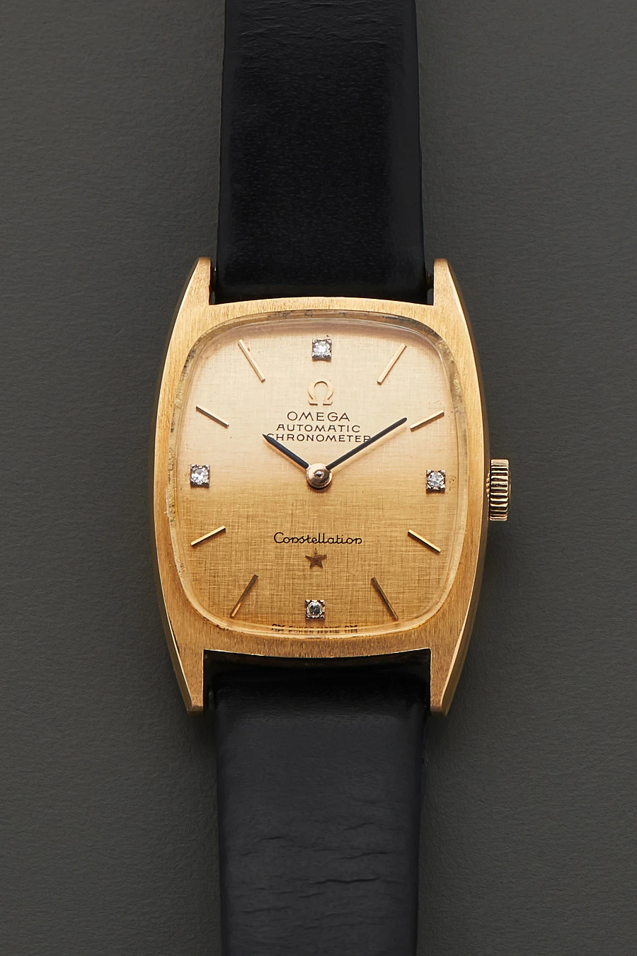 Constellation Chronometer in 18k Yellow Gold with Diamond Indices