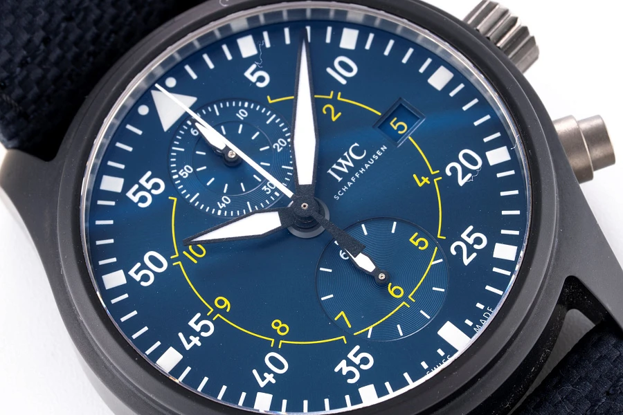 Pilot Angels Edition Flyback Chronograph Ref. IW389008 in Black Ceramic