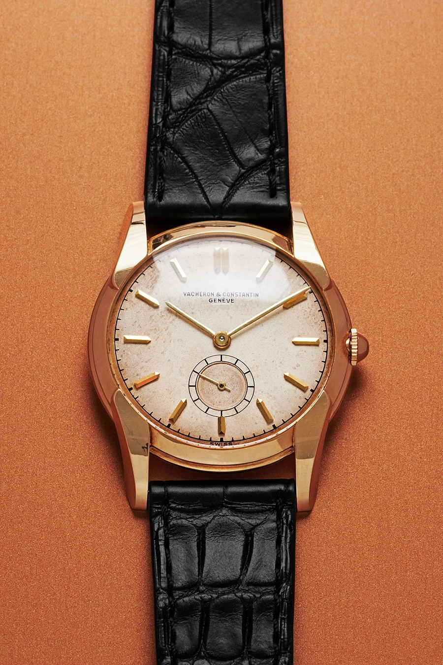 18K Yellow-gold Hand-wound 3 Hands