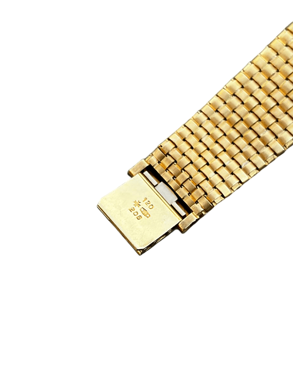 Vintage 33030 in 18k Yellow Gold with Onyx Dial