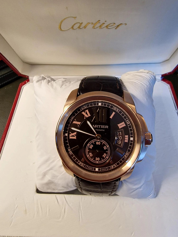 Calibre de Cartier Automatic Rose Gold