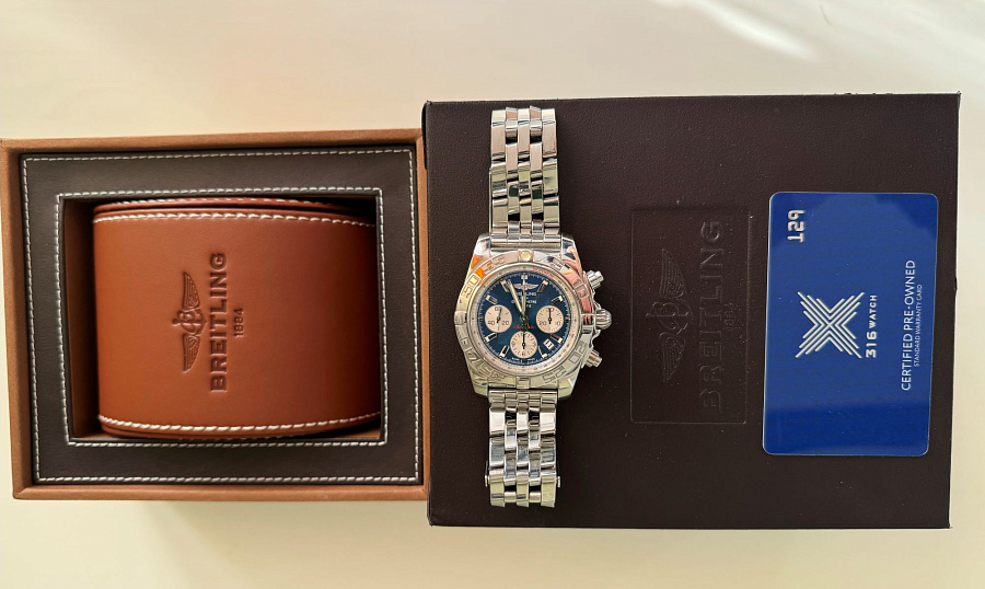 Chronomat B01 44mm Blue