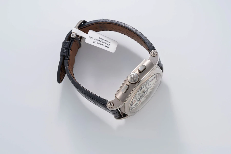 Sympathie Retrograde QP Chronograph Ref. S40 in 18k White Gold