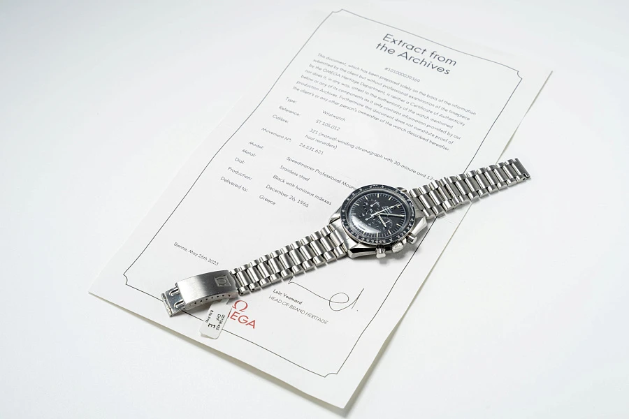 Speedmaster Ref. ST105.012321 with Cal. 861 in Stainless Steel